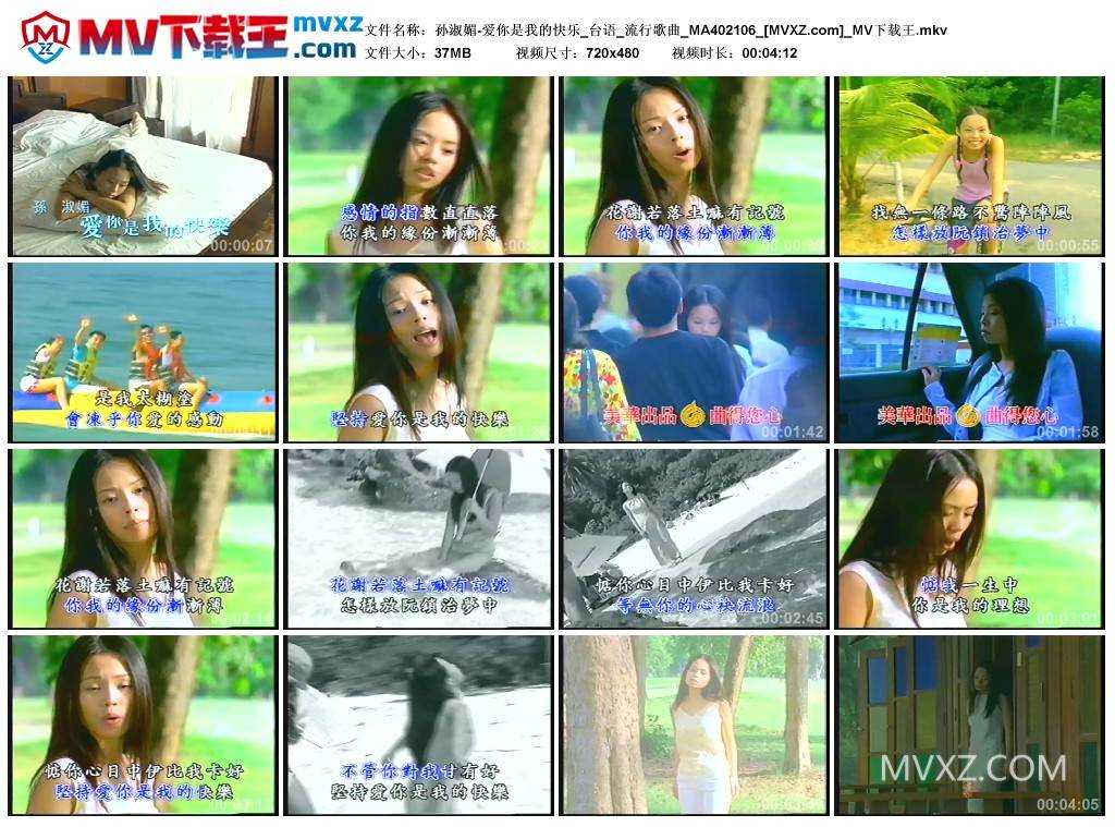 孙淑媚-爱你是我的快乐_台语_流行歌曲_MA402106